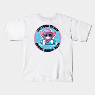 Daytona Beach Spring Break 2024 Kids T-Shirt
